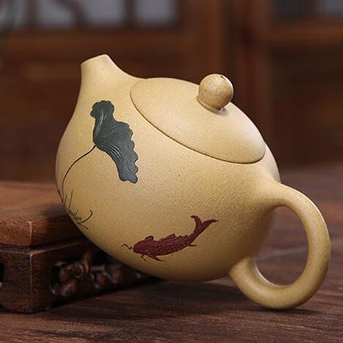Théière en Terre Cuite Jaune 200ml | NIĀO | Mon Armoire à Thé Théière en Terre Cuite Jaune 200ml | NIĀO | Mon Armoire à Thé