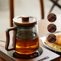 Chauffe-théière En Bois Naturel Avec Bougeoir – Réchaud à Bougie 15x15 Cm Pour Théière, Tasse à Café, Plat, Ambiance Cosy - 8