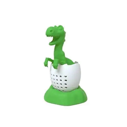 Infuseur à Thé En Silicone En Forme De Dinosaure & Œuf - Passoire Amusante Pour Thé En Vrac, Résiste à 250°C
