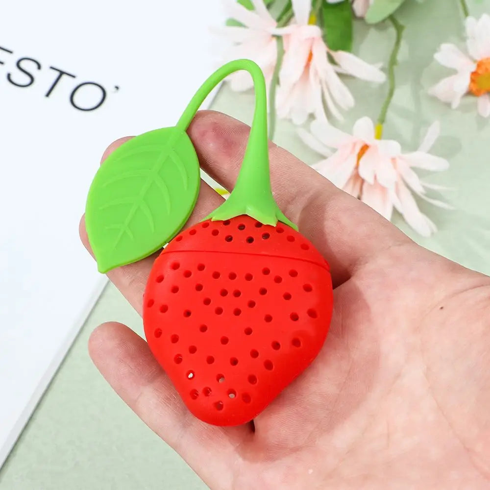 Infuseur à thé fraise