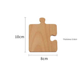 Sous-tasse Puzzle en Bois