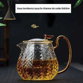 Belle Théière en Verre Présentation