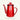 Bouilloire Vintage Rouge Flash, photo du produit sur fond uni