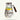 Carafe Scandinave en Verre avec Filtre 1,7L : Chic Minimaliste, photo du produit sur fond uni