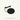 Chauffe-tasse bureau USB noir brillant vue de dessus fond blanc