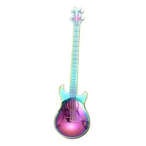 Cuillère-Guitare-Multicolore