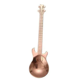 Cuillère-Guitare-Rose