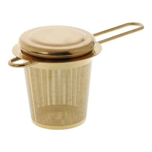 2 Filtres à Thé En Acier Inoxydable - Maille Fine - Pour Théière Ou Tasse - Iplusmile