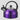 Bouilloire Violette Vintage : rotation 360