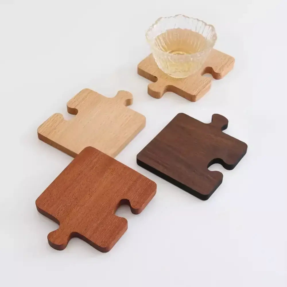 Sous-tasse Puzzle en Bois