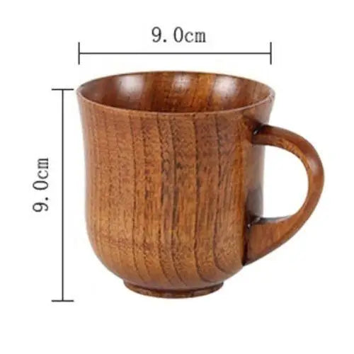 Tasse en Bois d'Olivier Taille