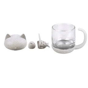 Tasse Chat Infuseur Poisson Éléments