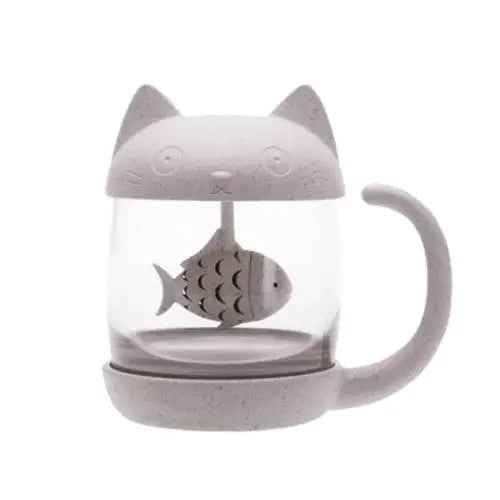 Tasse Chat Infuseur Poisson