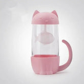 Tasse à Thé Infuseur Chat Rose