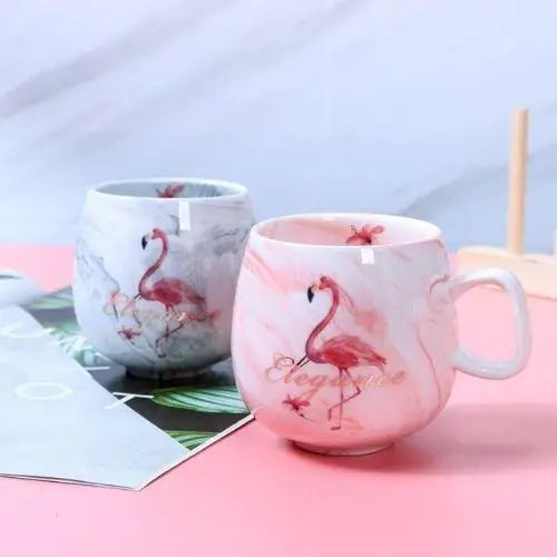 Tasses Flamant Rose