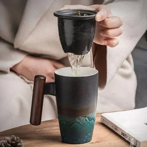 Tasse-à-Thé-avec-Infuseur-et-Couvercle-Utilisation