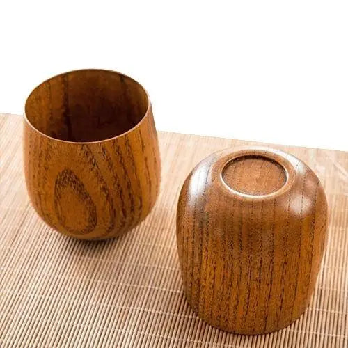 Tasses en Bois Japonaise