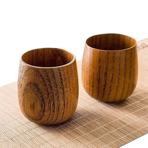 Tasse en Bois Japonaise Présentation