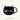 Tasse Moustache Chat, photo du produit sur fond uni