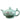 Théière Porcelaine Chinoise Verte