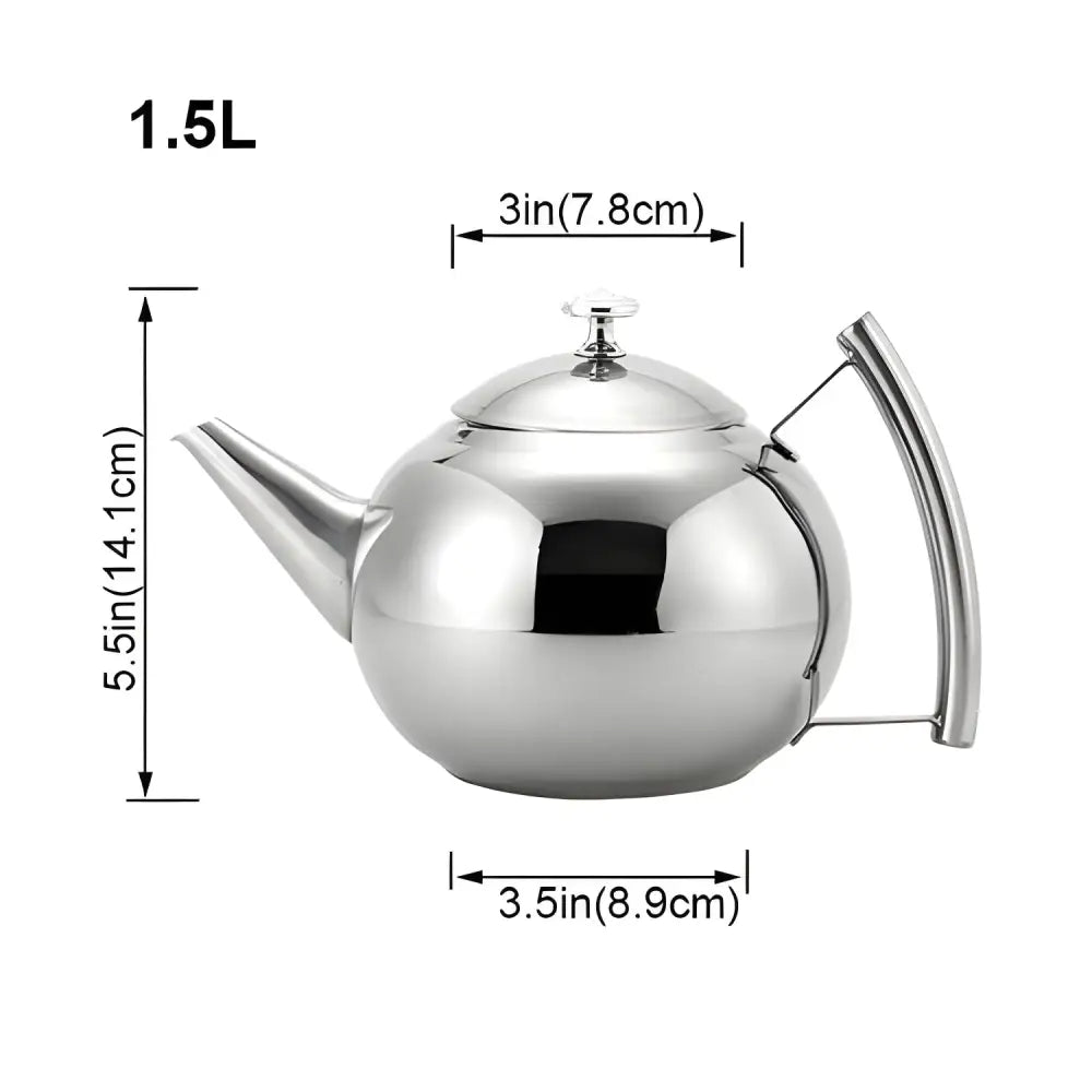 Théière en Acier Inoxydable 1.5 l