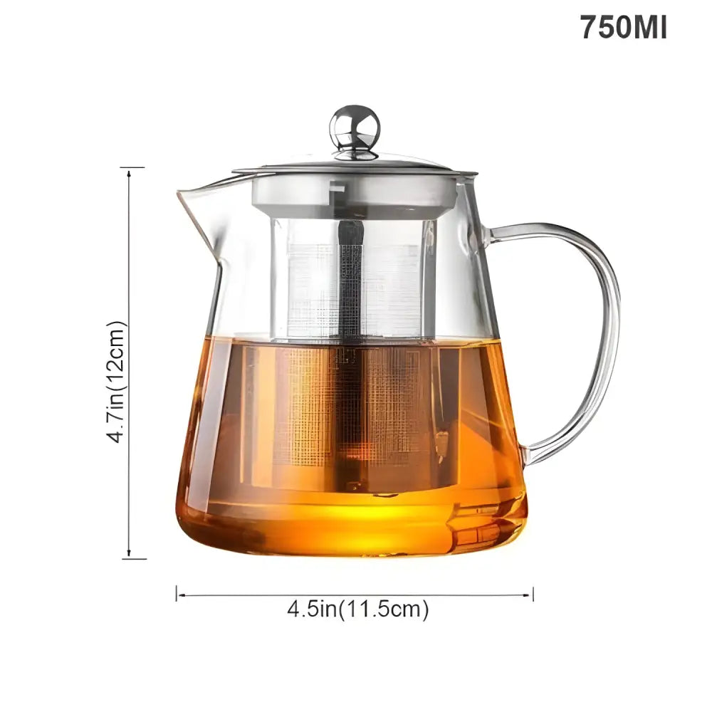 Théière en verre de 1000 ml avec infuseur, théière pour thé en fleurs, thé en vrac, théière à fleurs, théière en verre borosilicate qui va sur la cuisinière, guide d'infusion pour 3 Théière en verre de 1000 ml avec infuseur, théière pour thé en fleurs, thé en vrac, théière à fleurs, théière en verre borosilicate qui va sur la cuisinière, guide d'infusion pour 3