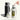 Thermos isotherme inox the noir 1500 ml sur fond uni, vue de face