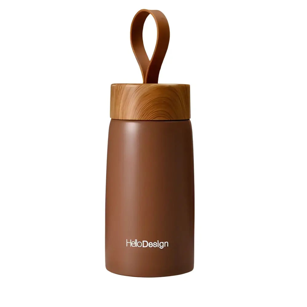 Bouteille Thermos Bio Marron