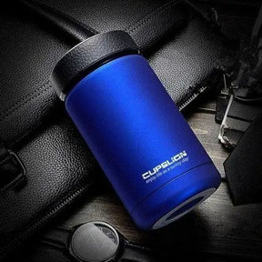 Thermos Acier Bleu