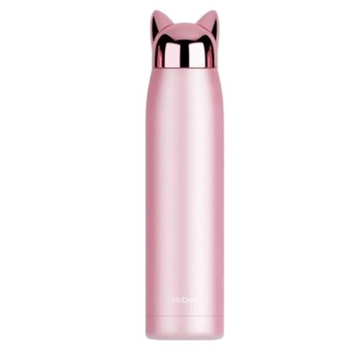 Bouteille Isotherme Chat Rose