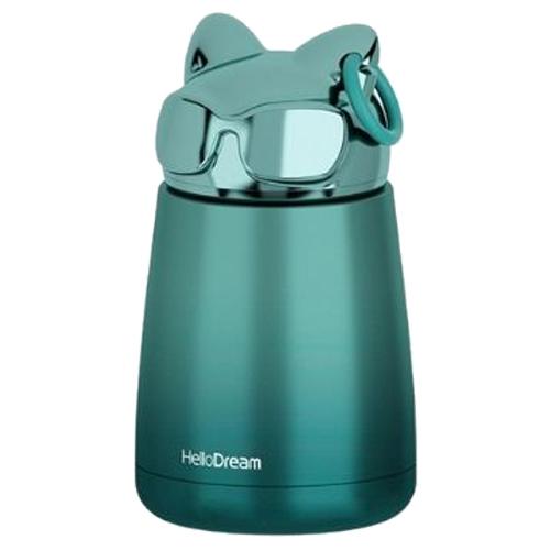 Chat Thermos Vert