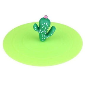 Couvercle Silicone Tasse Cactus