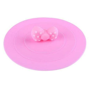 Couvercle Tasse Silicone Rose
