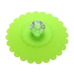 Couvercle Tasse Silicone Vert