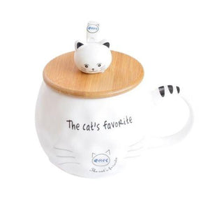 Tasse Chat Cuillère