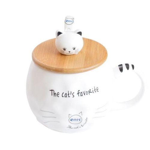 Tasse Chat Cuillère