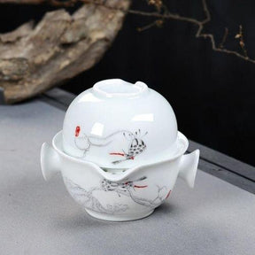 Tasse Chinoise Porcelaine Présentation